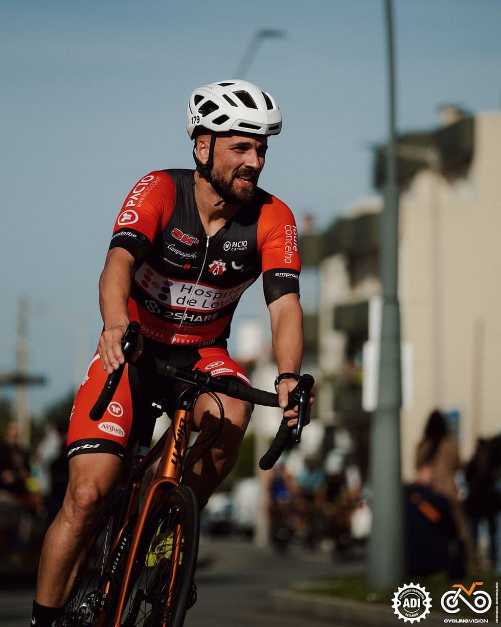 Atleta com o dorsal 179