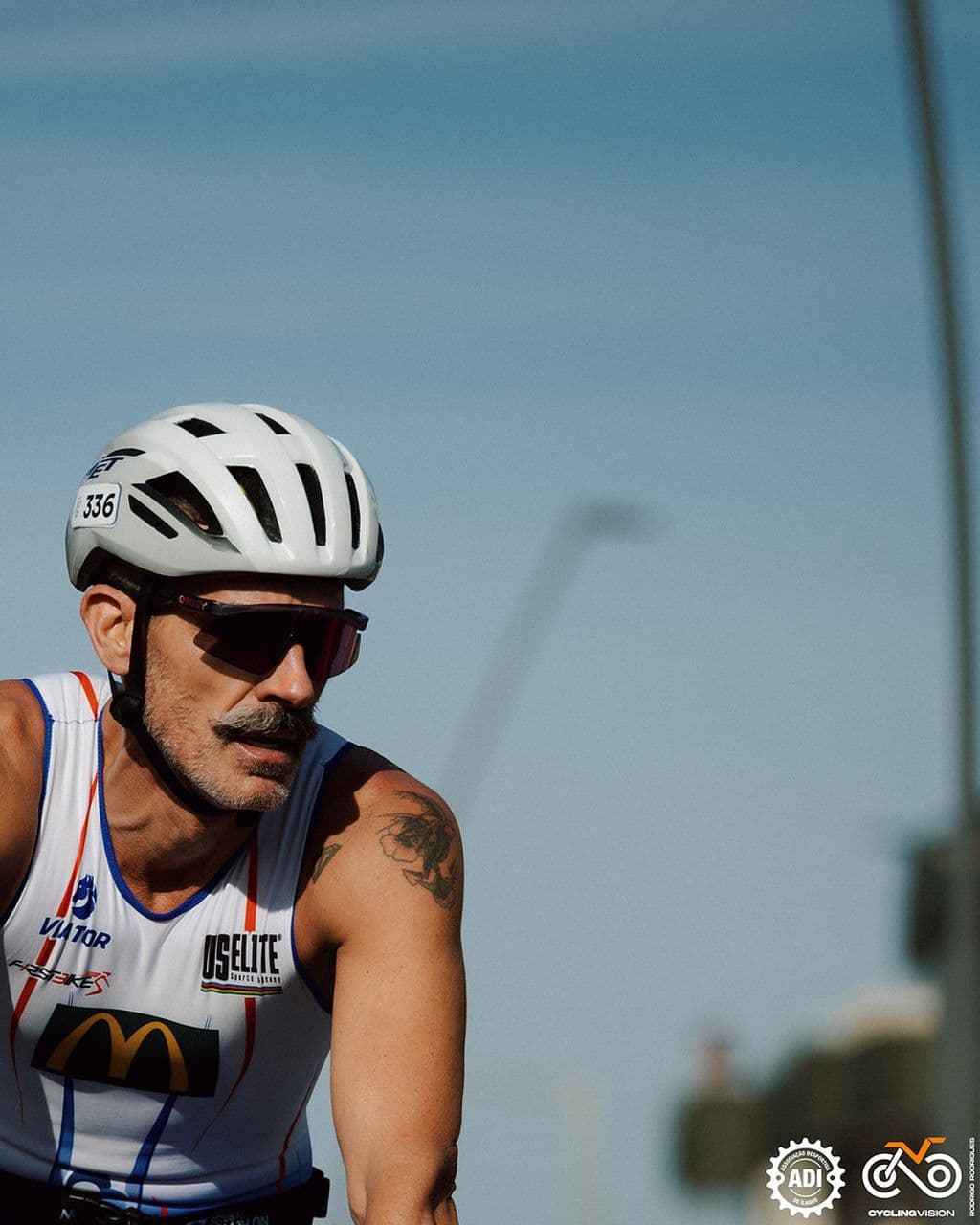 Atleta com o dorsal 336