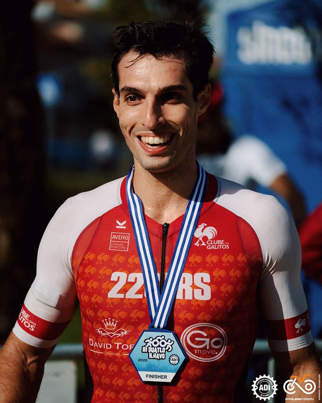 Atleta com o dorsal 136