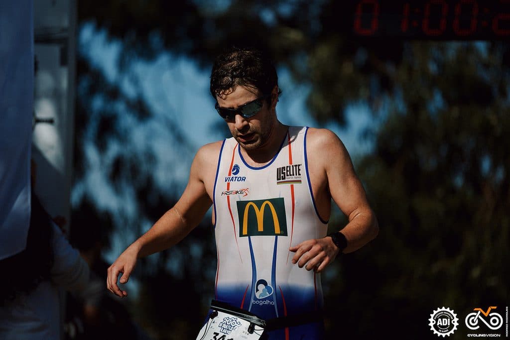 Atleta com o dorsal 341