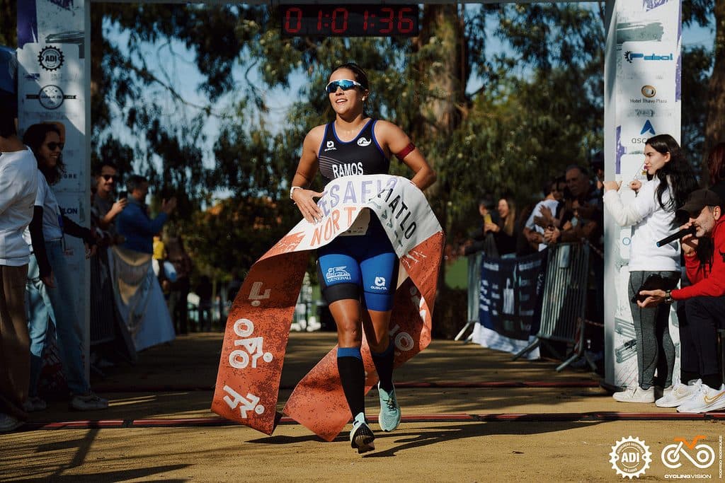 Atleta com o dorsal 1