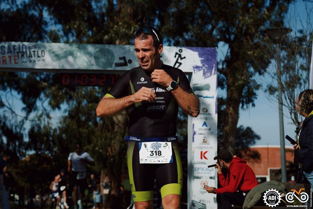 Atleta com o dorsal 318