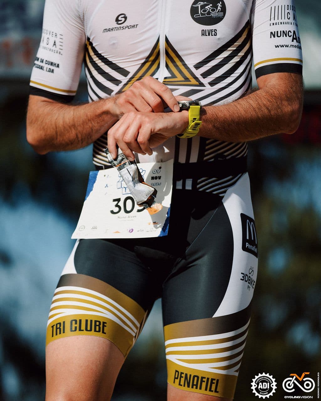 Atleta com o dorsal 309
