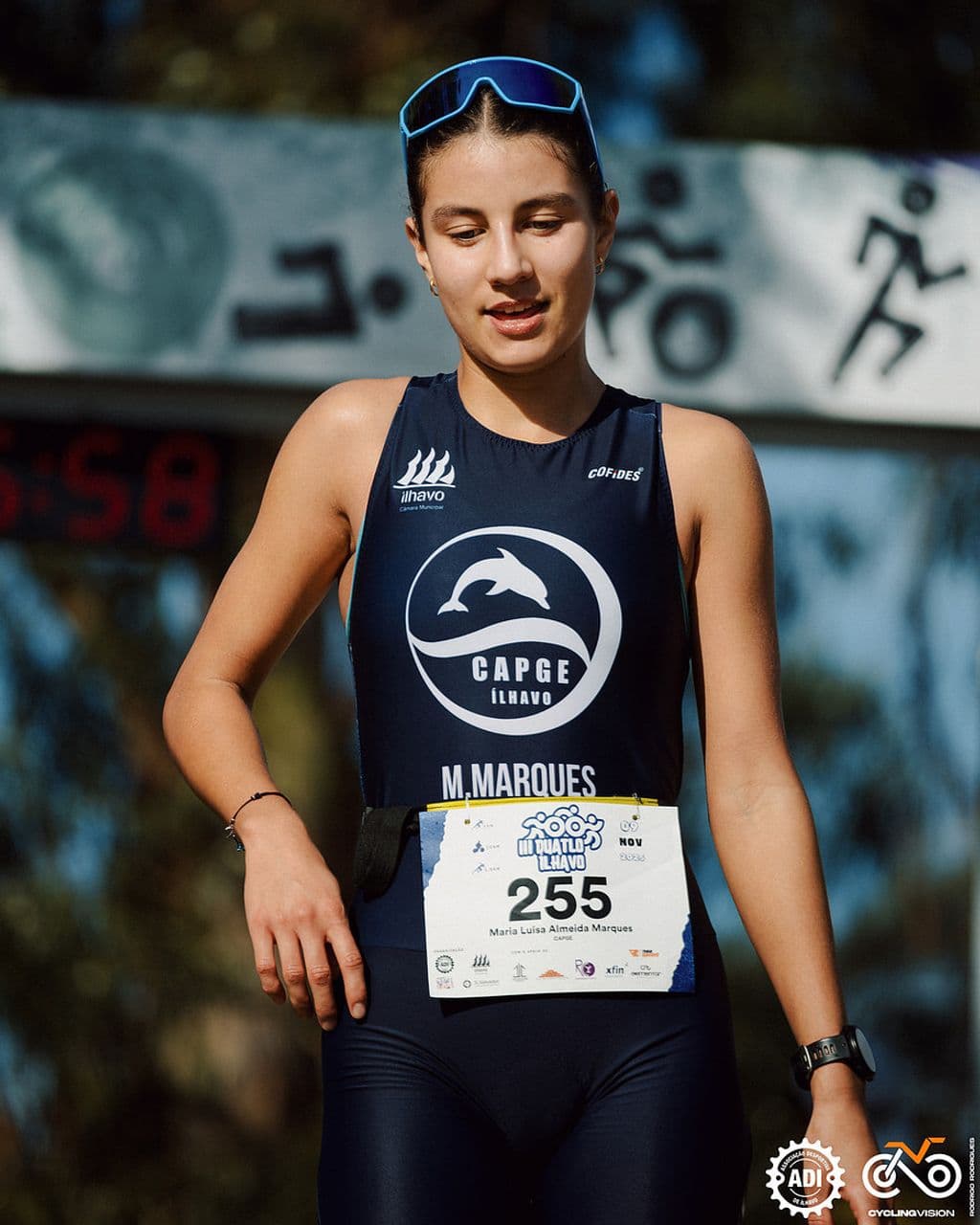 Atleta com o dorsal 255