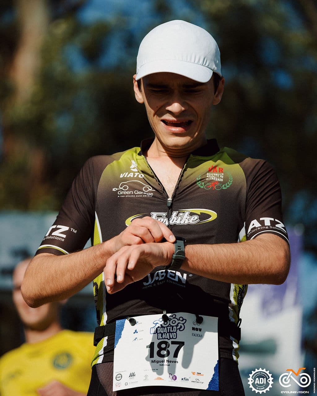 Atleta com o dorsal 187