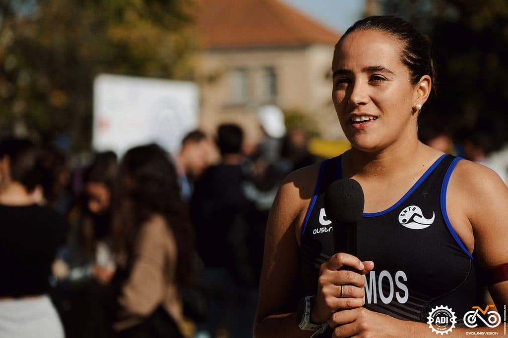 Atleta com o dorsal 1