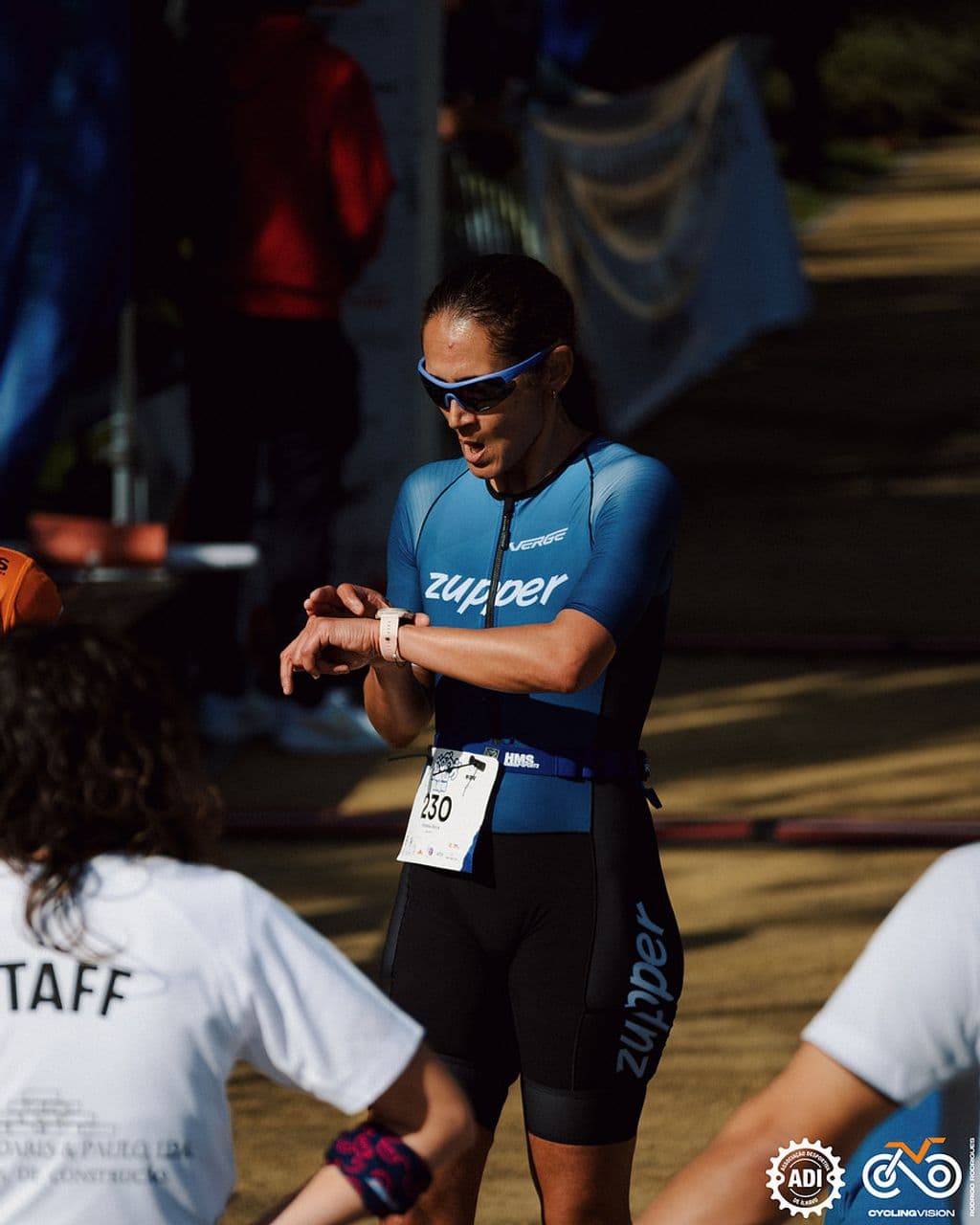 Atleta com o dorsal 230