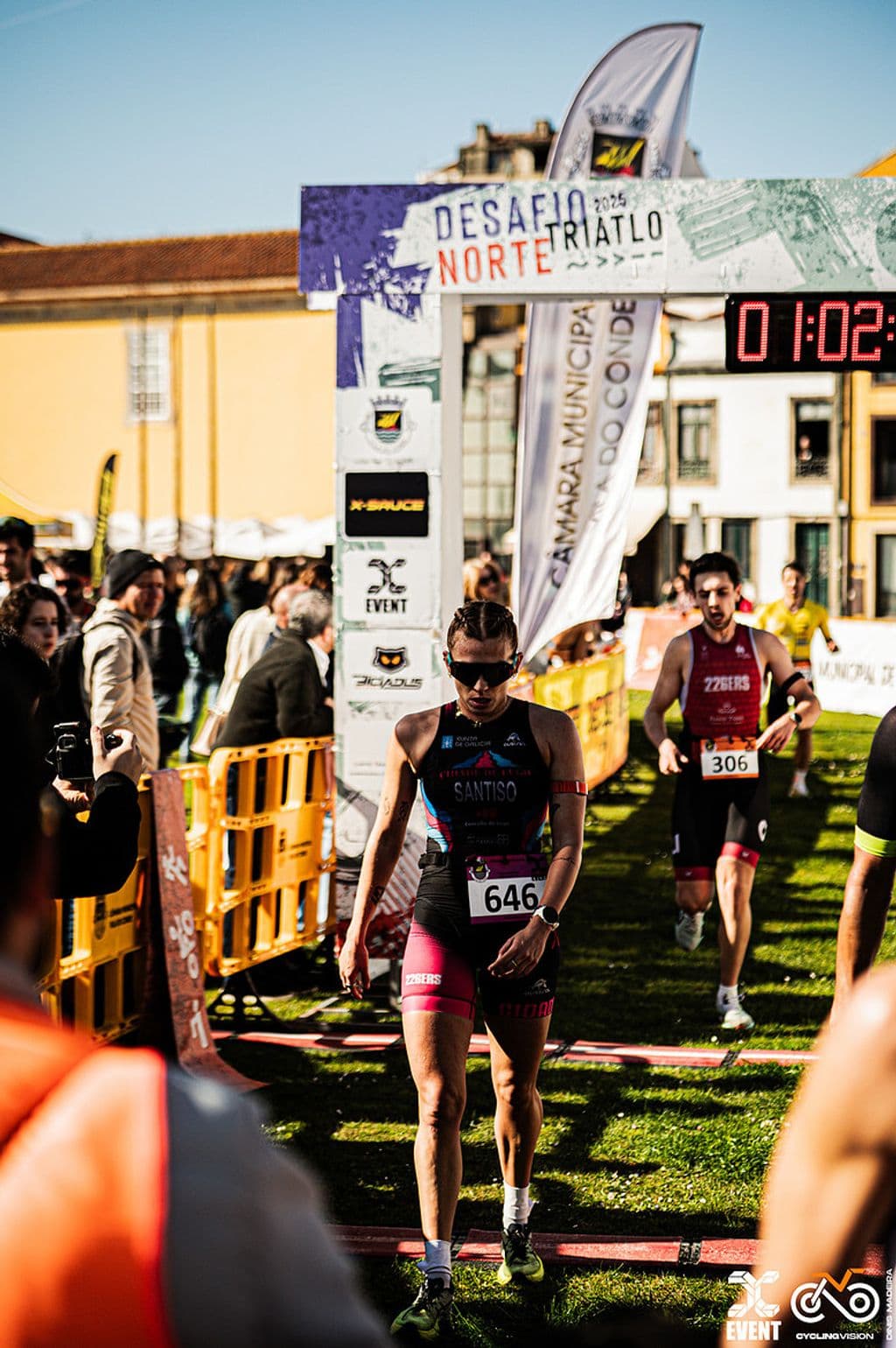 Atleta com o dorsal 646