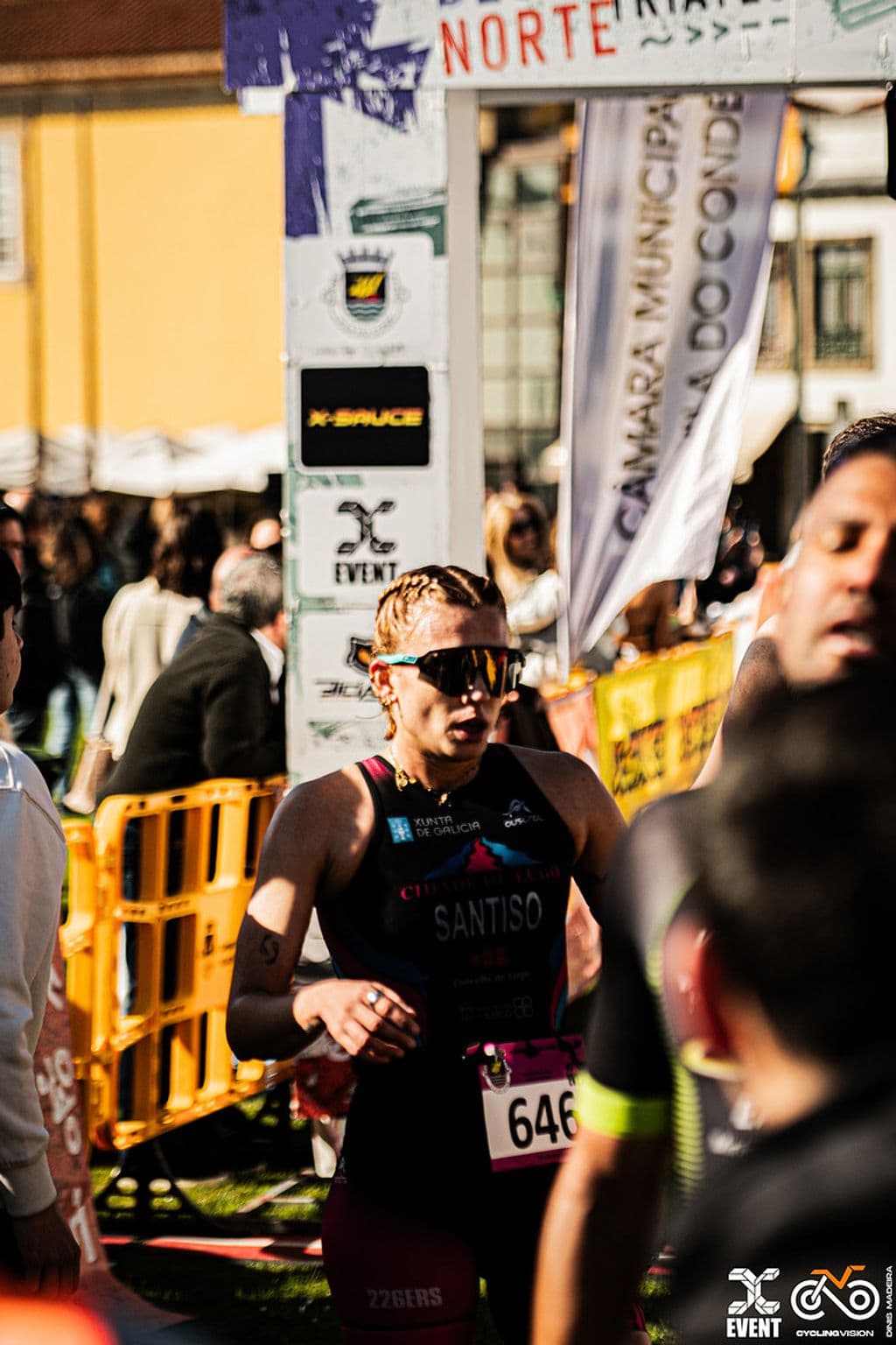 Atleta com o dorsal 646
