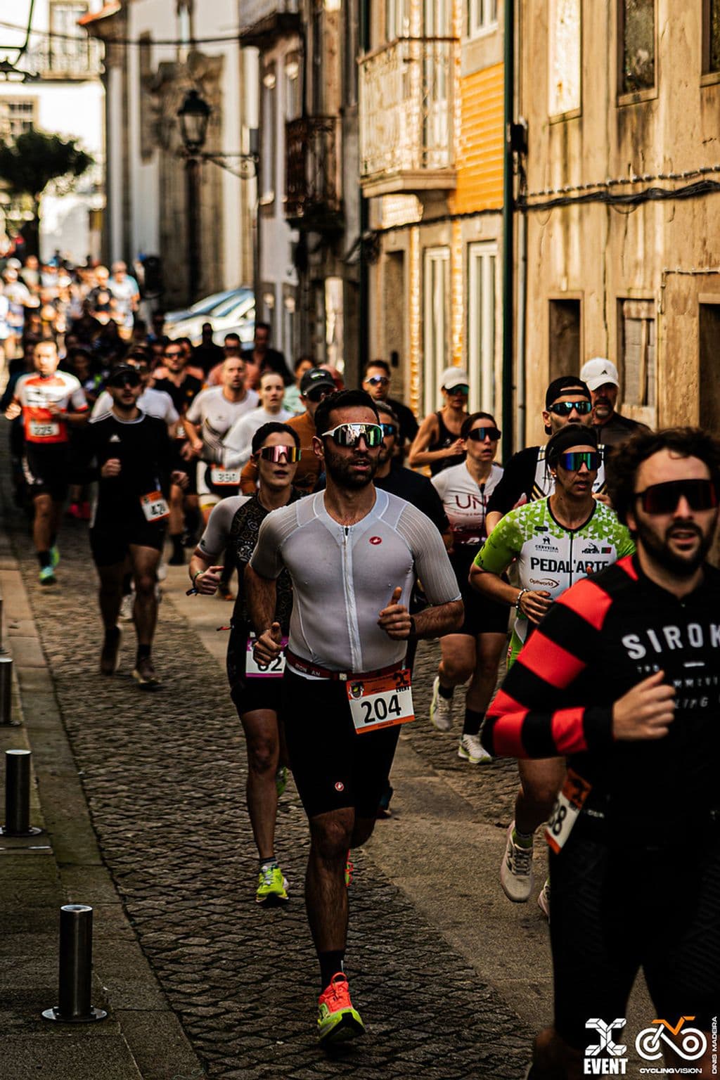 Atleta com o dorsal 204