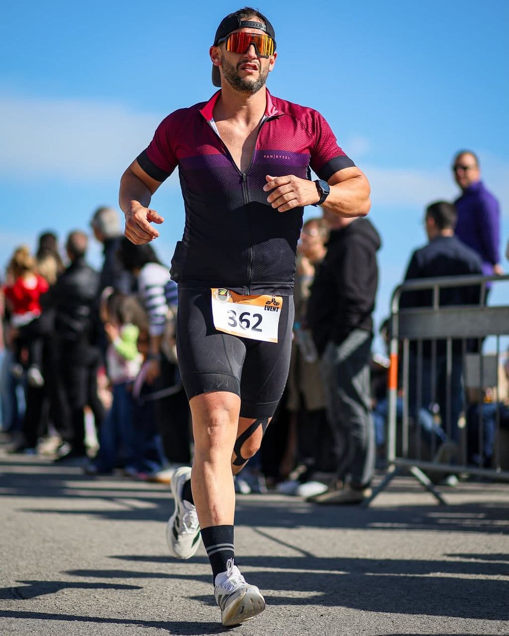 Atleta com o dorsal 362