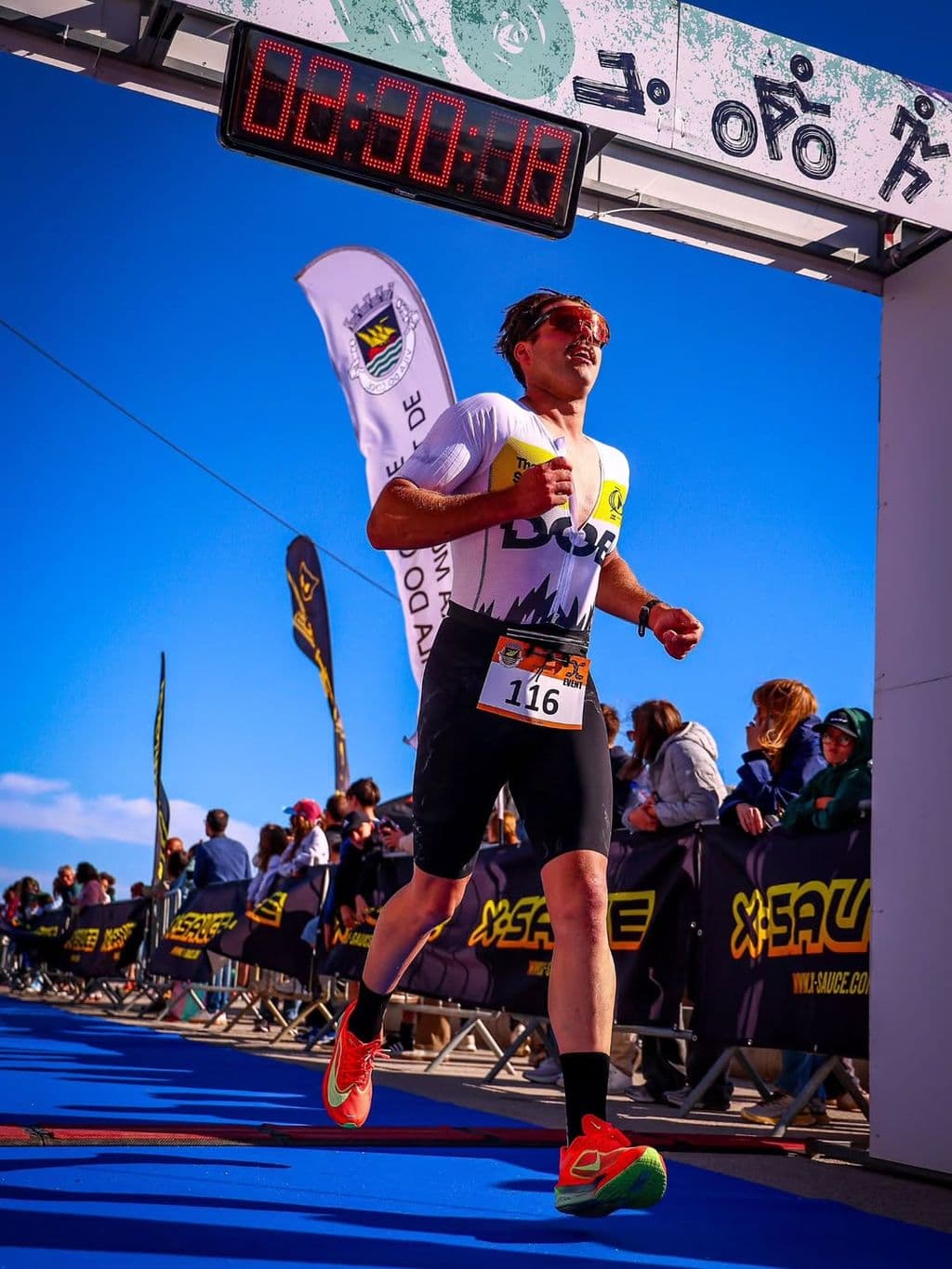 Atleta com o dorsal 116
