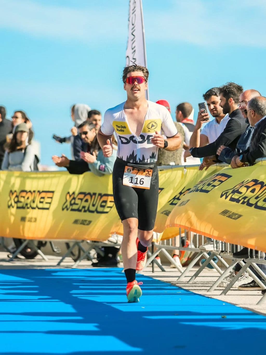 Atleta com o dorsal 116