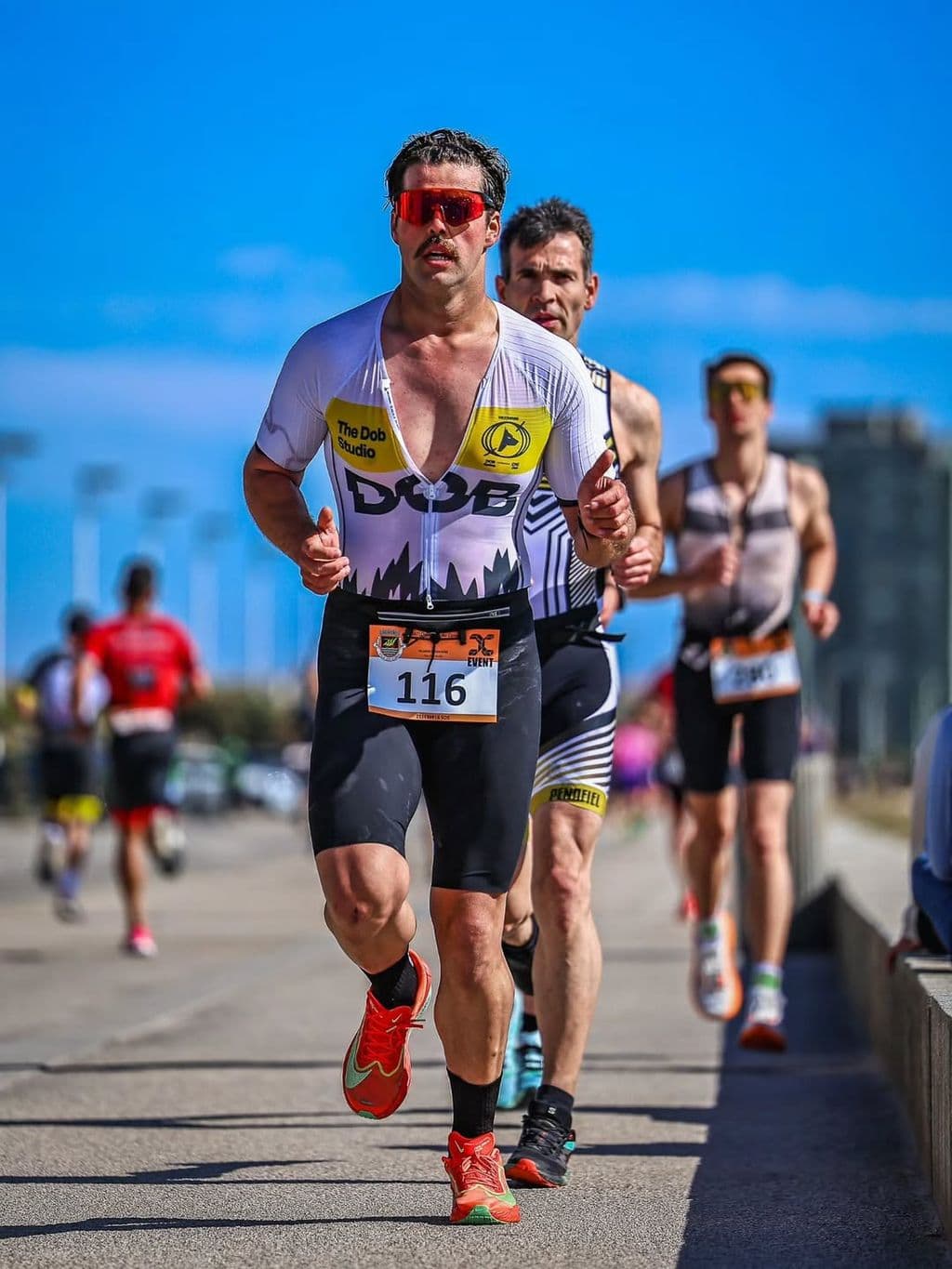 Atleta com o dorsal 116