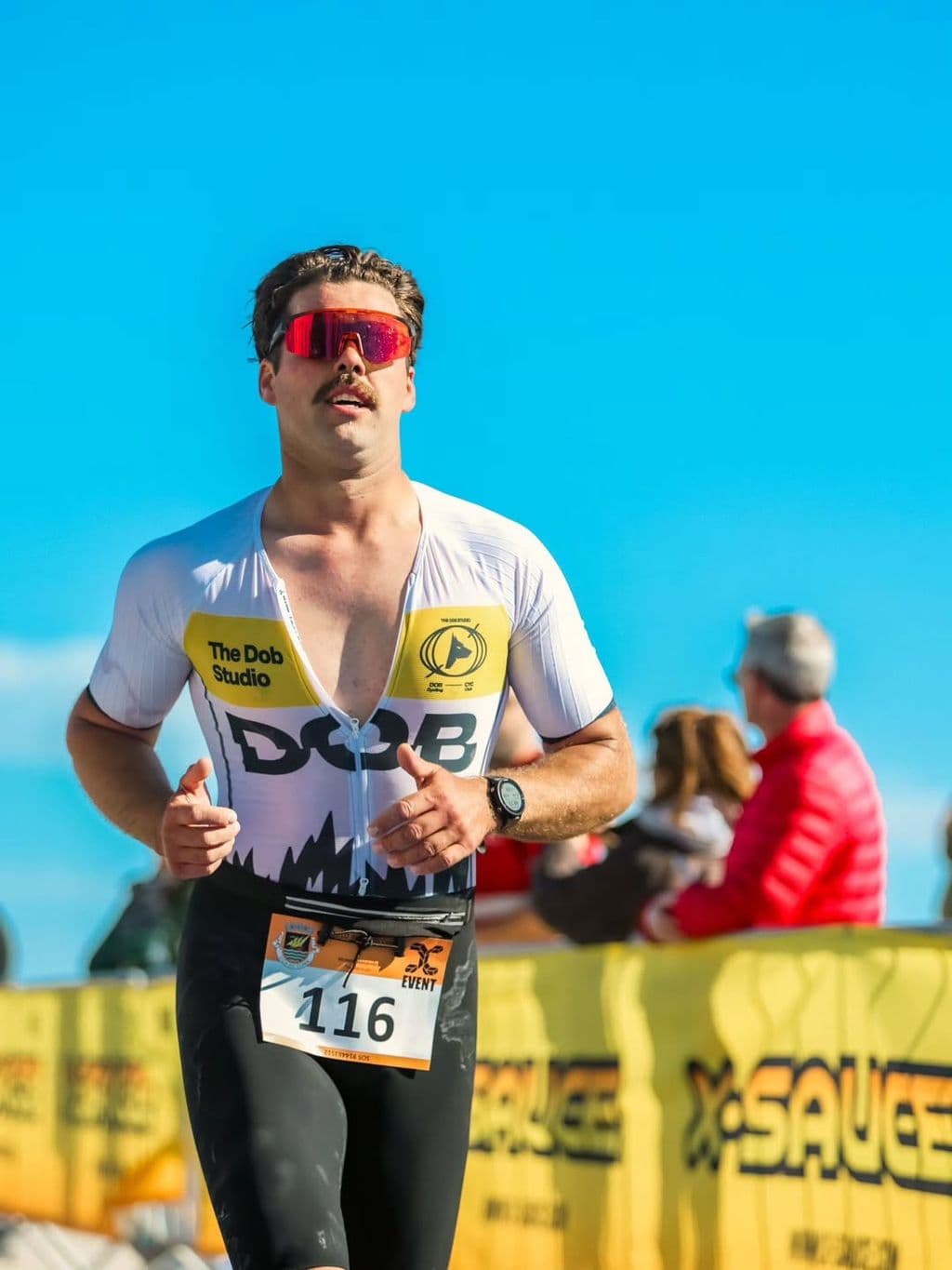 Atleta com o dorsal 116