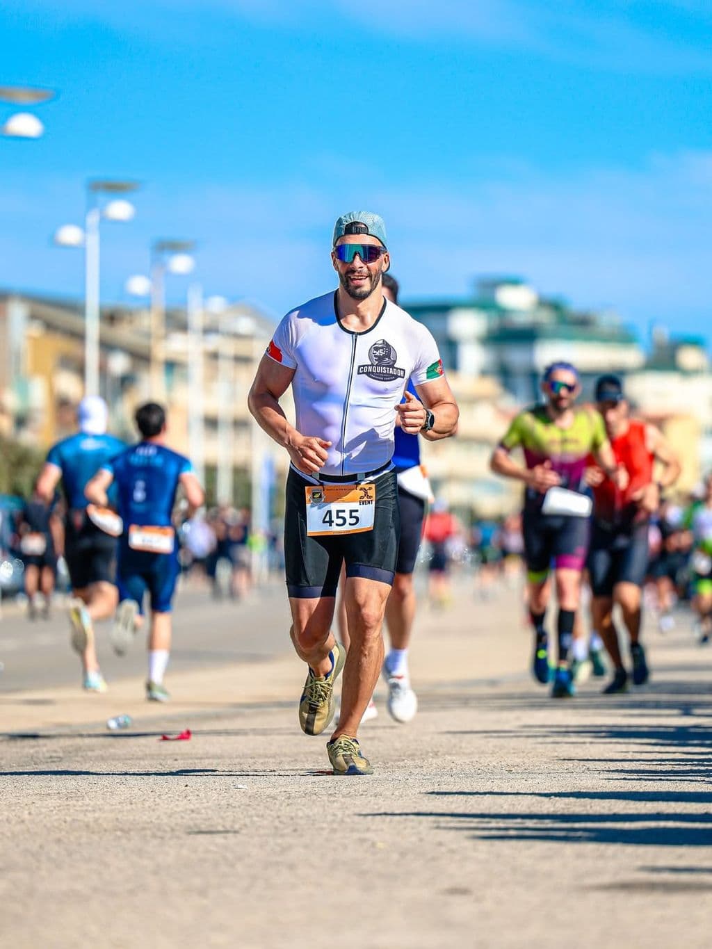 Atleta com o dorsal 455