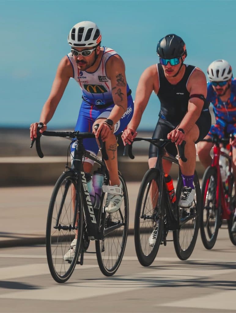 Atleta com o dorsal 485