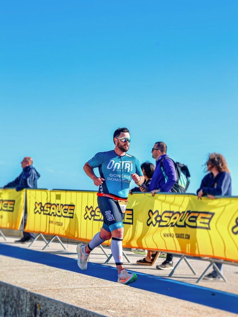 Atleta com o dorsal 502