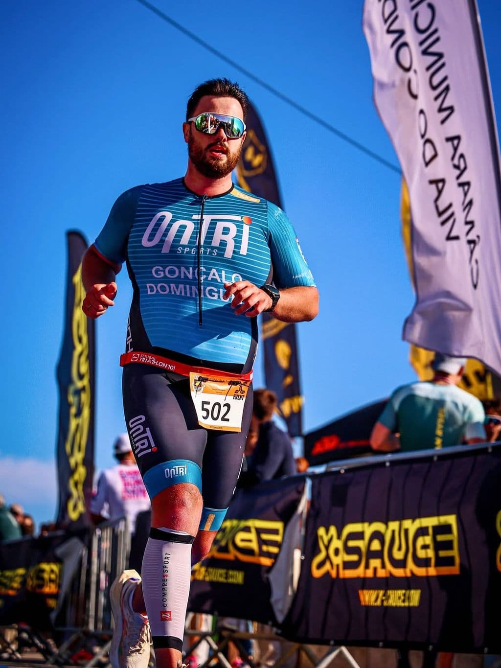 Atleta com o dorsal 502