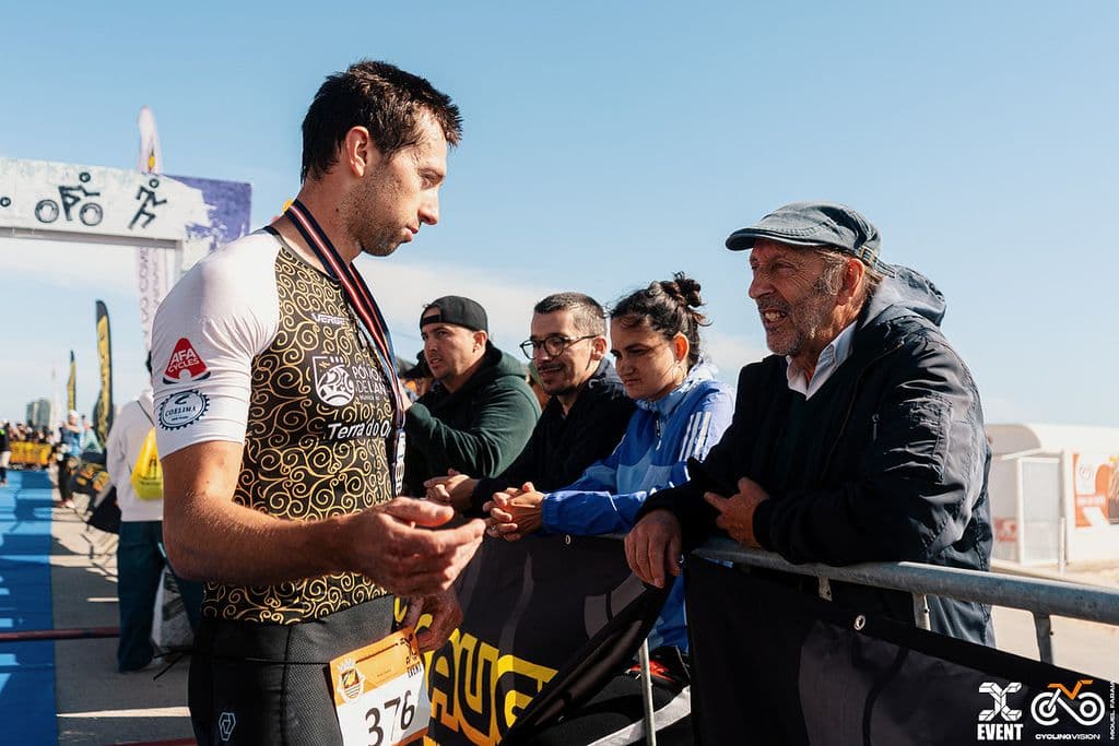 Atleta com o dorsal 376