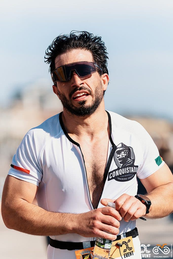 Atleta com o dorsal 456