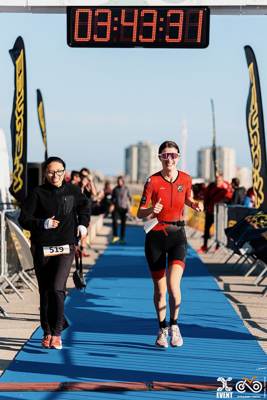 Atleta com o dorsal 163
