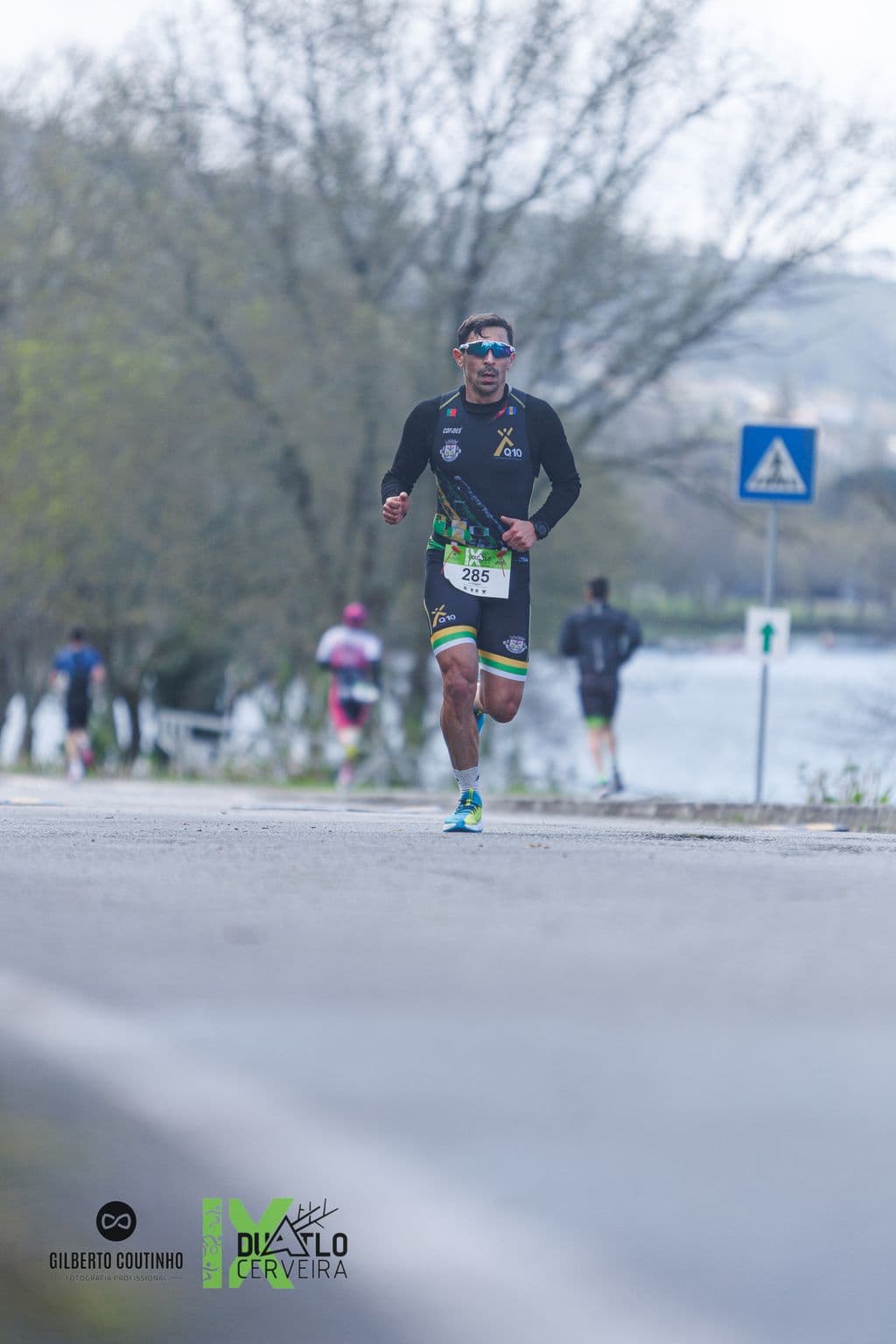 Atleta com o dorsal 285