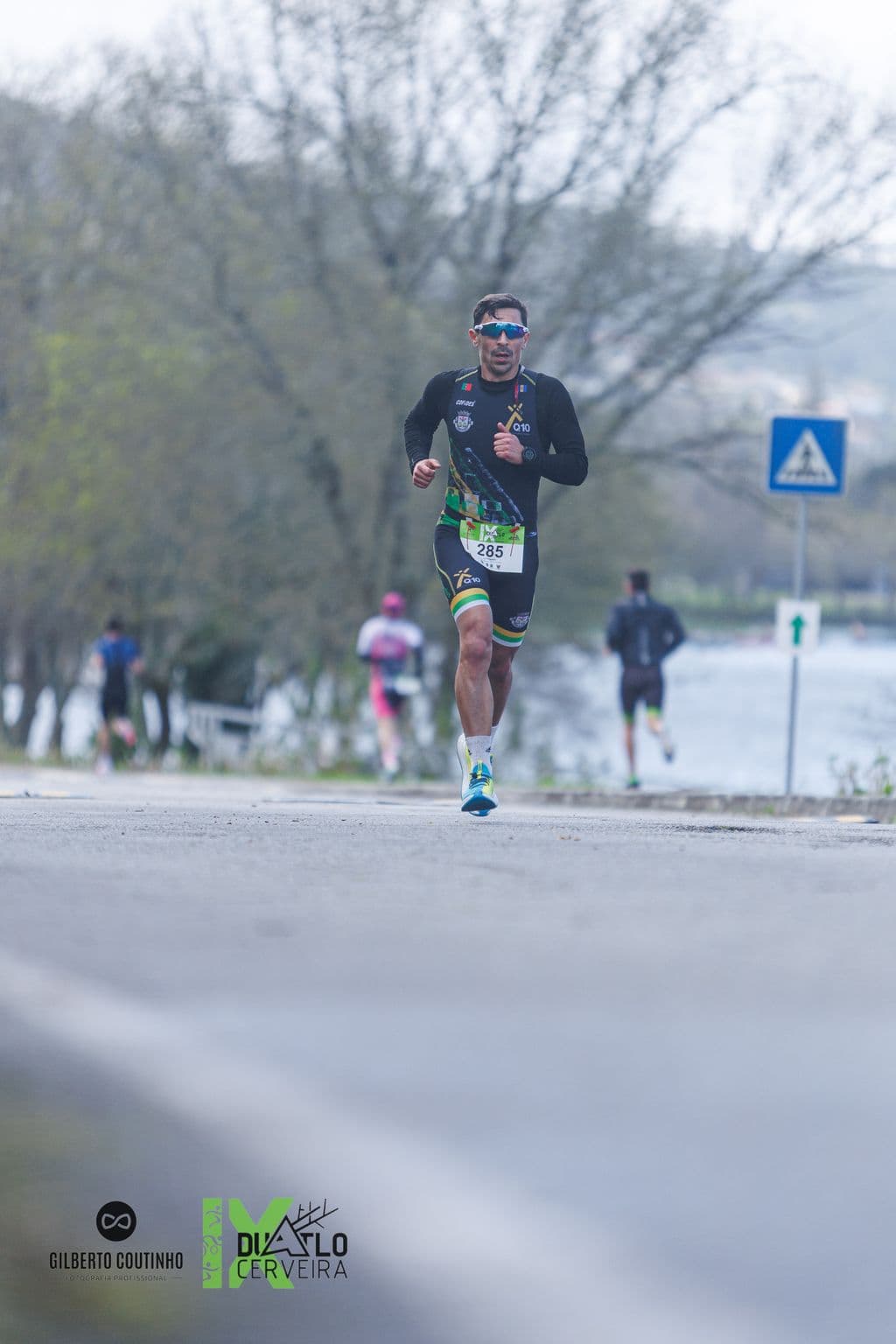 Atleta com o dorsal 285