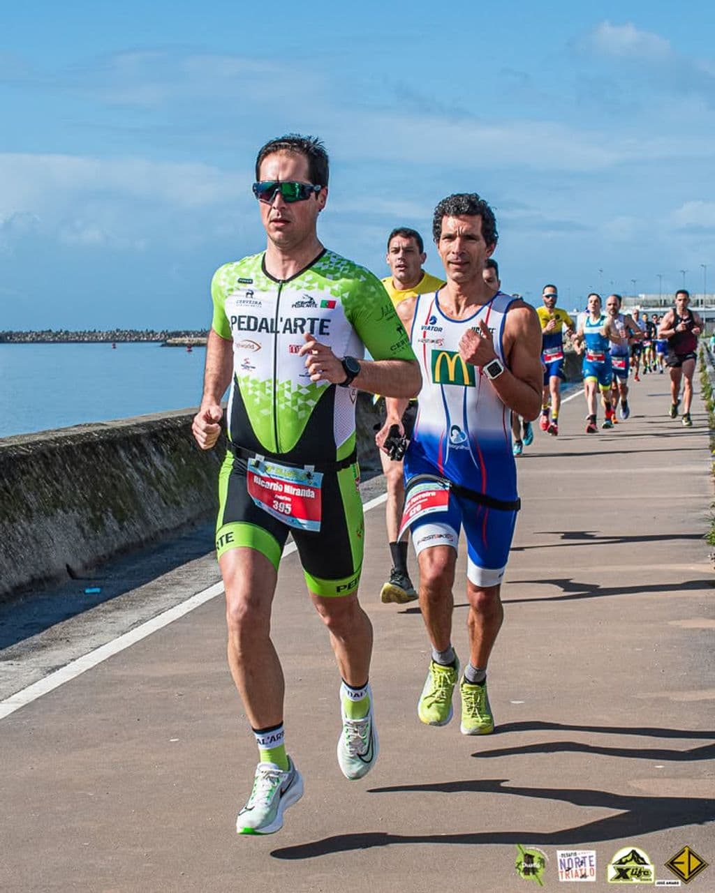 Atleta com o dorsal 395