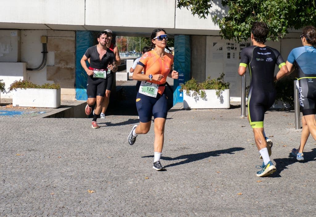 Atleta com o dorsal 122