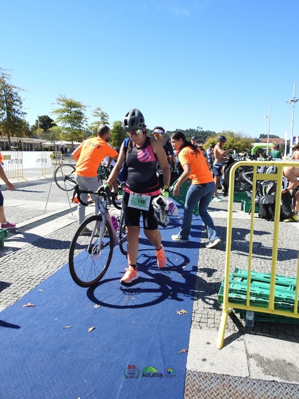 Atleta com o dorsal 148