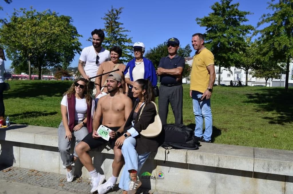 Atleta com o dorsal 210