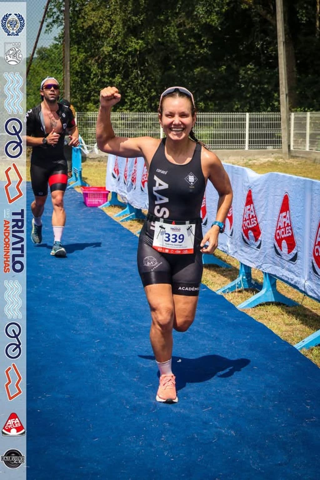 Atleta com o dorsal 339