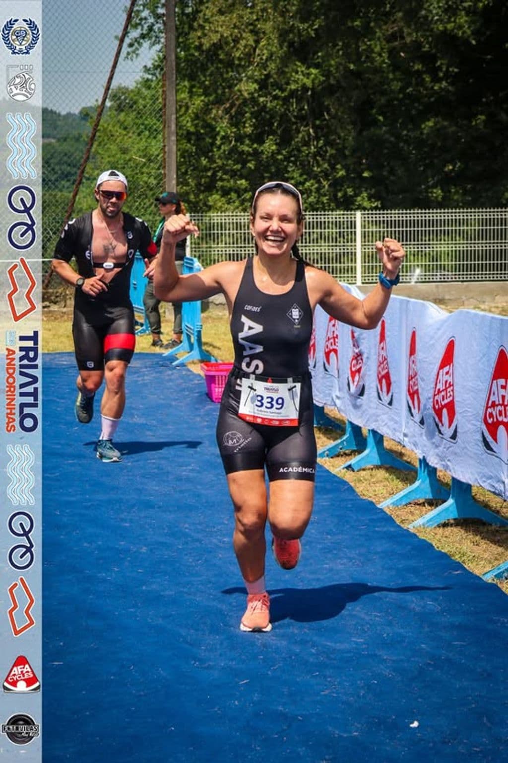 Atleta com o dorsal 339