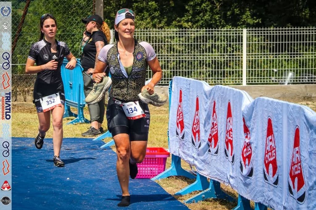 Atleta com o dorsal 134