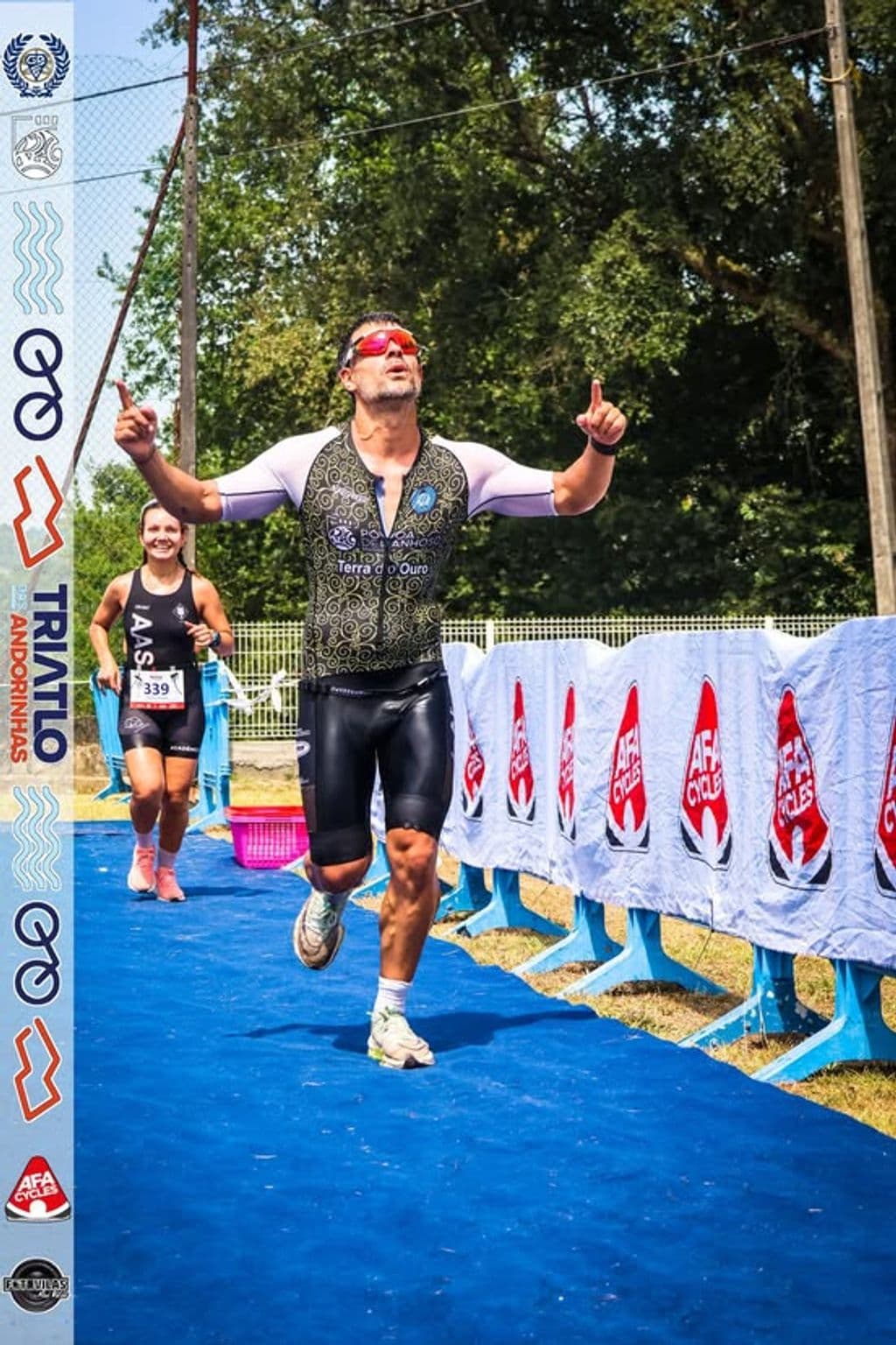 Atleta com o dorsal 255