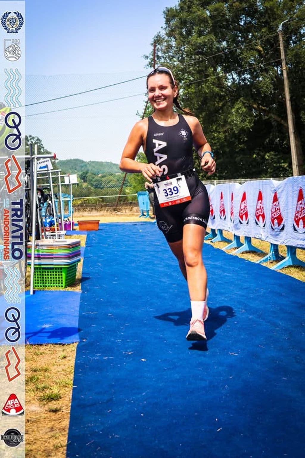 Atleta com o dorsal 339