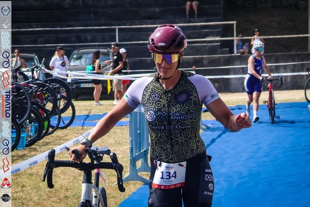 Atleta com o dorsal 134