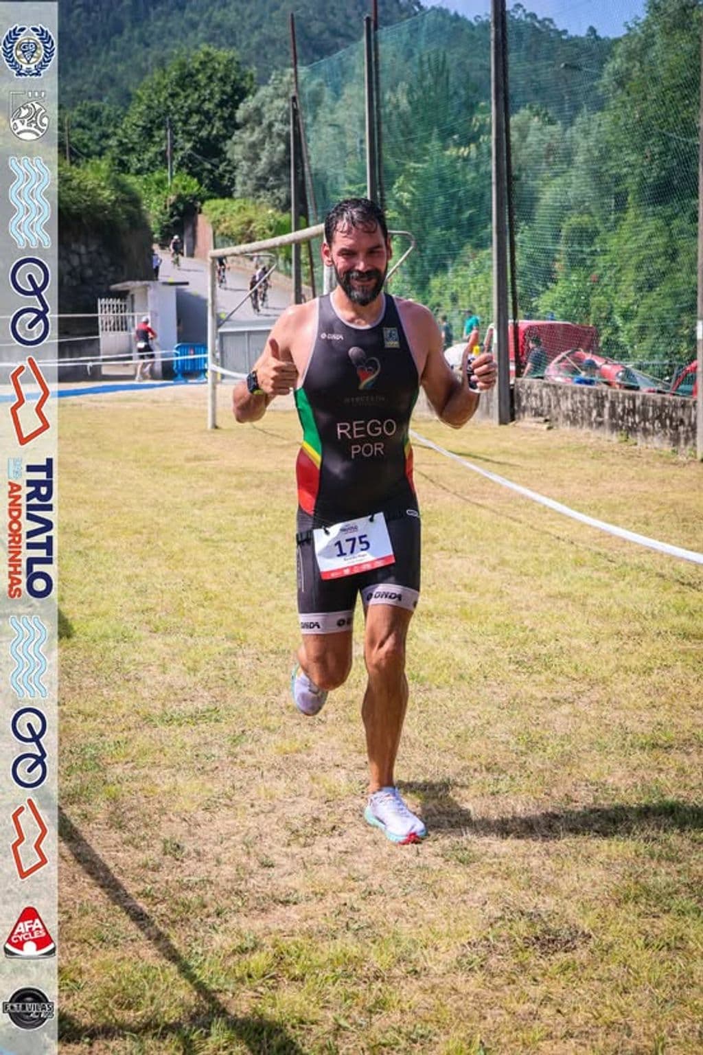 Atleta com o dorsal 175