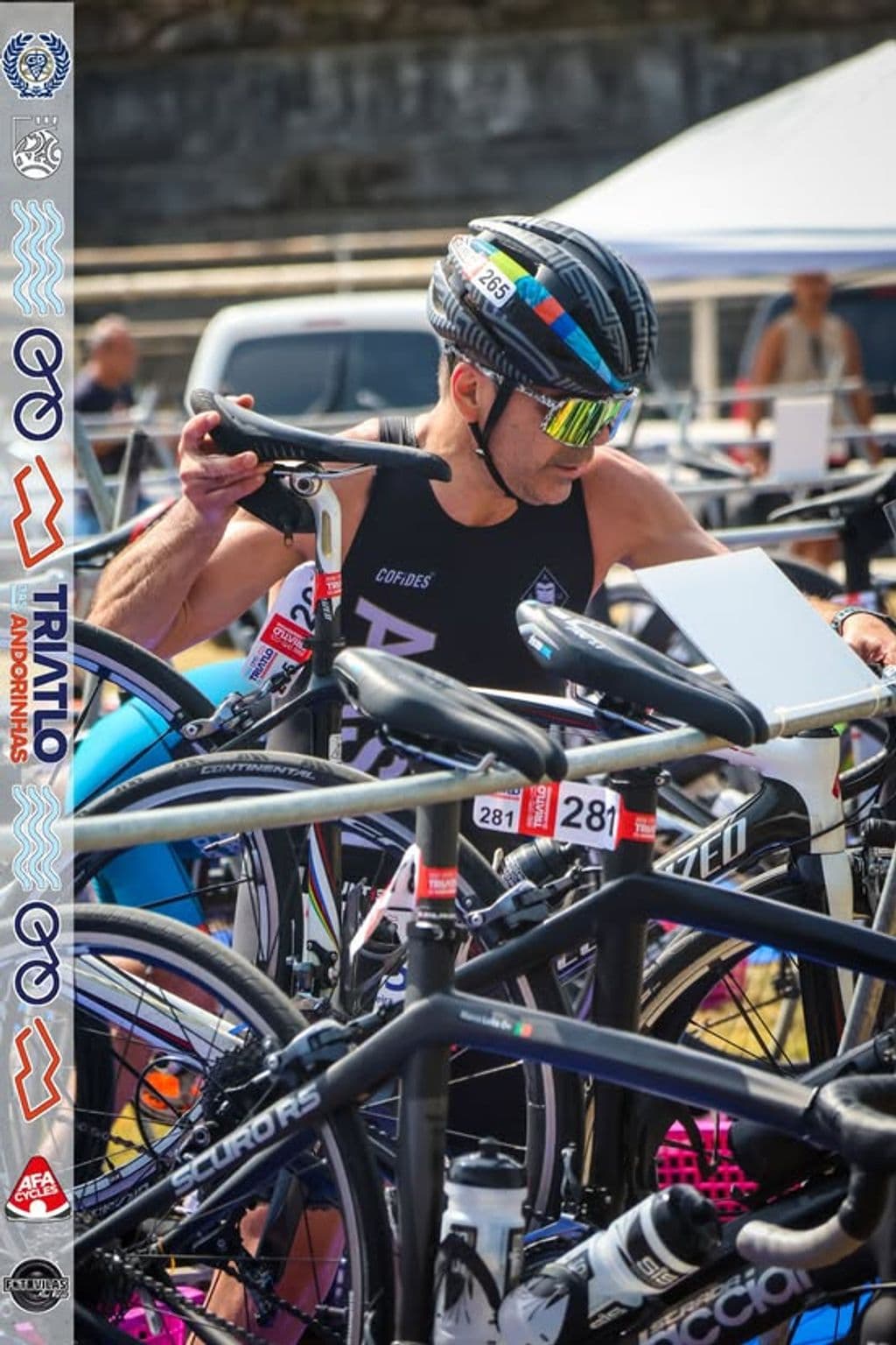 Atleta com o dorsal 265