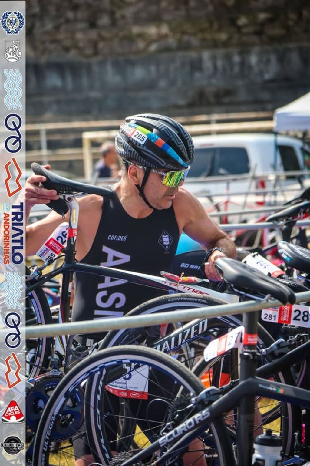 Atleta com o dorsal 265