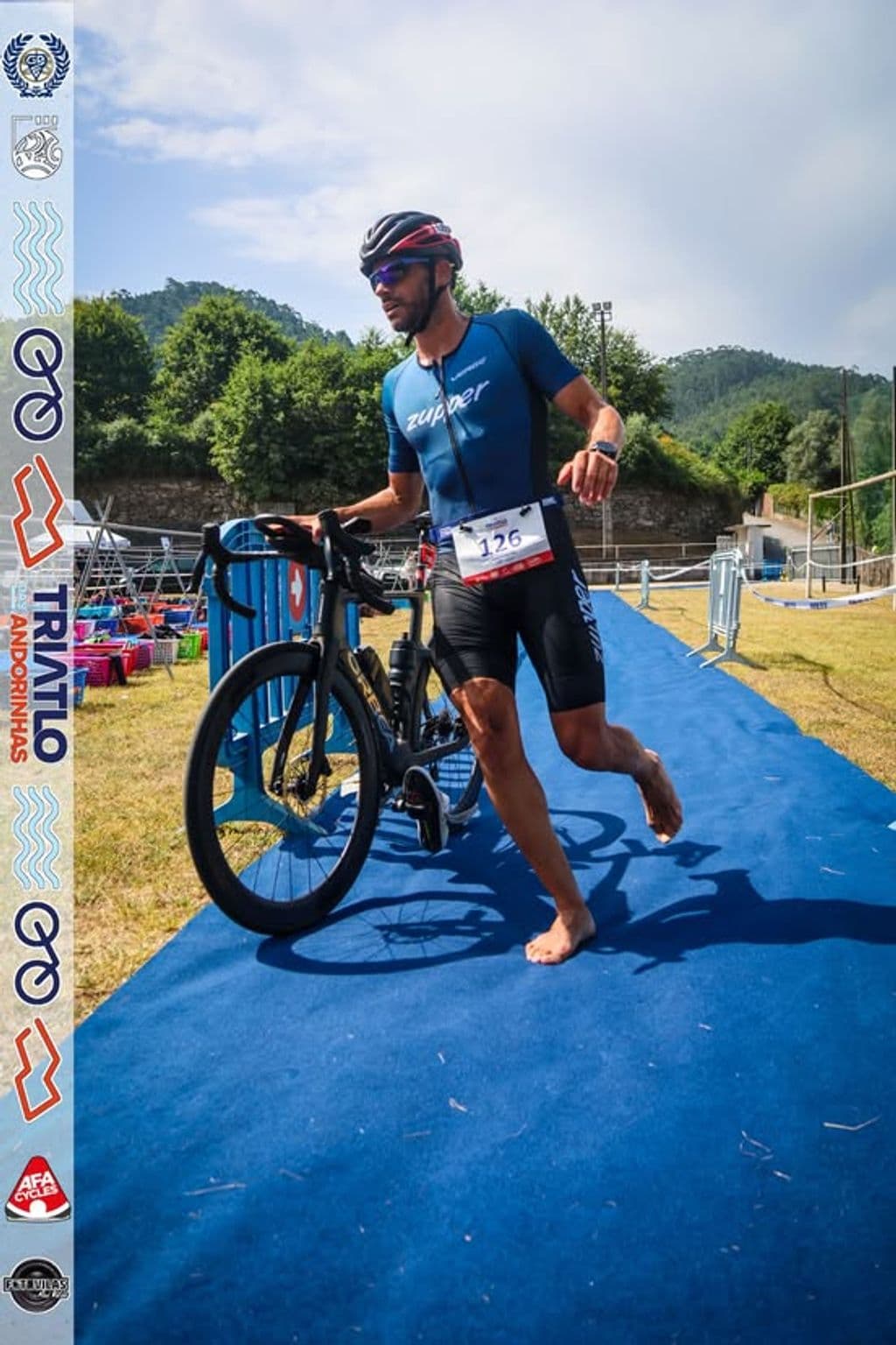 Atleta com o dorsal 126