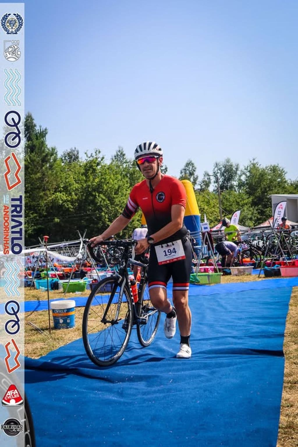 Atleta com o dorsal 194
