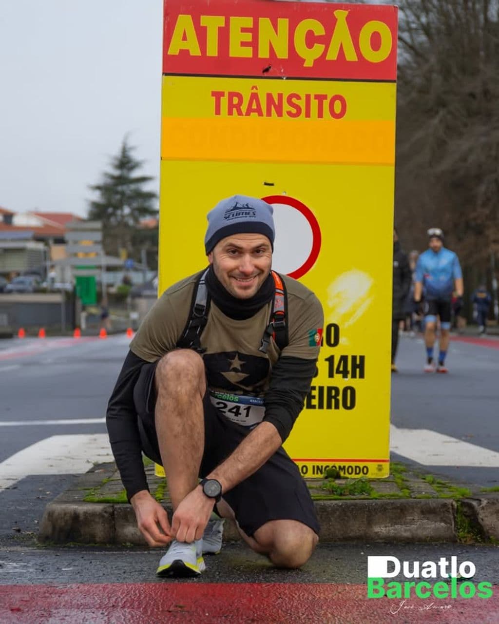 Atleta com o dorsal 241