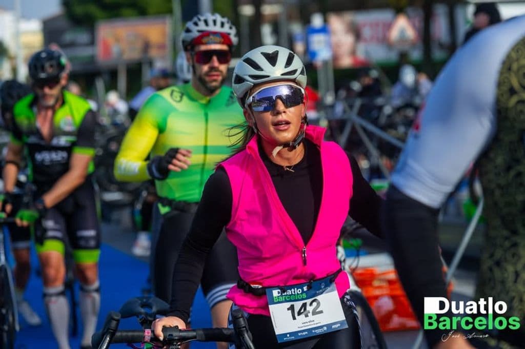 Atleta com o dorsal 142