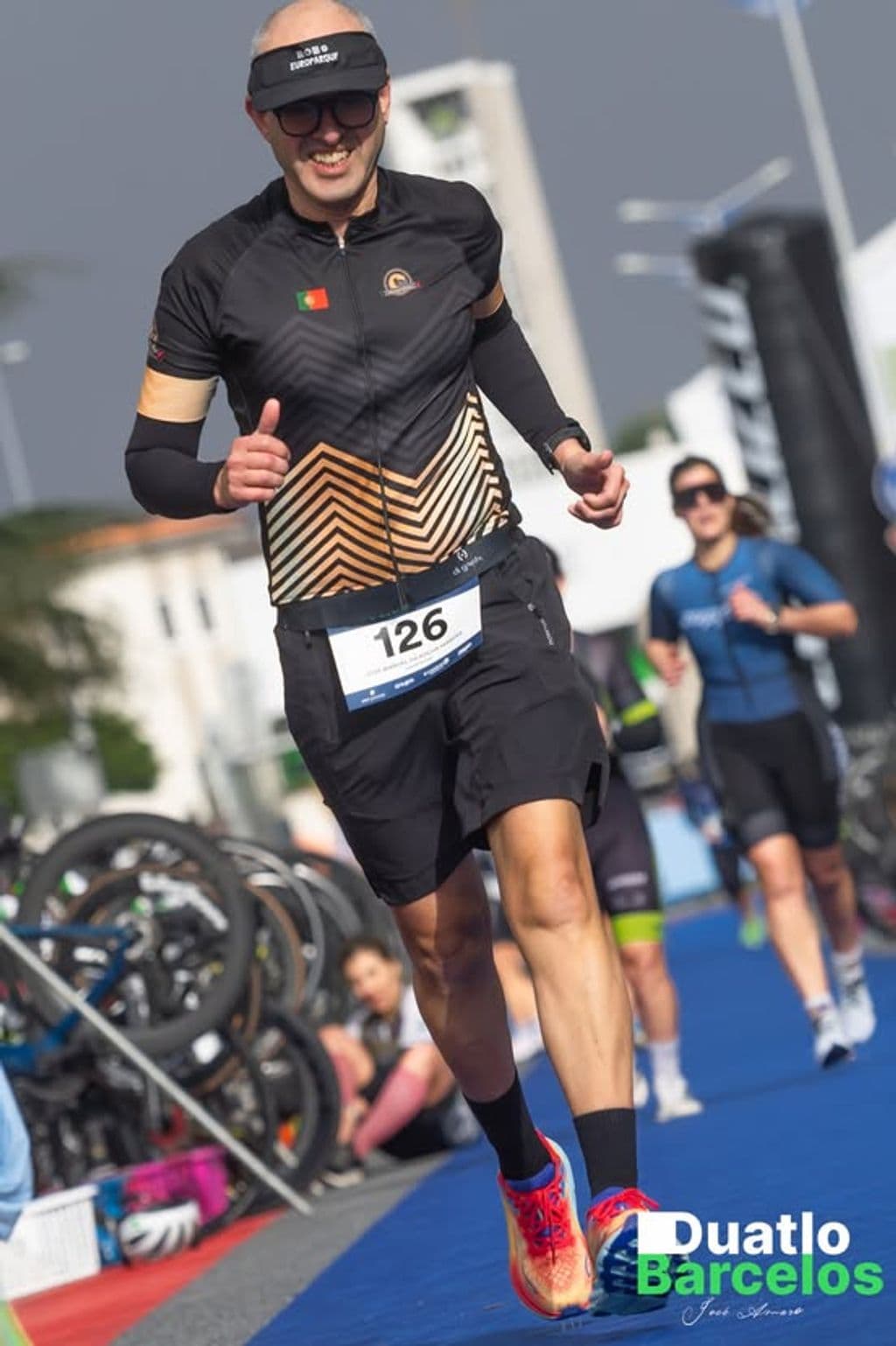 Atleta com o dorsal 126