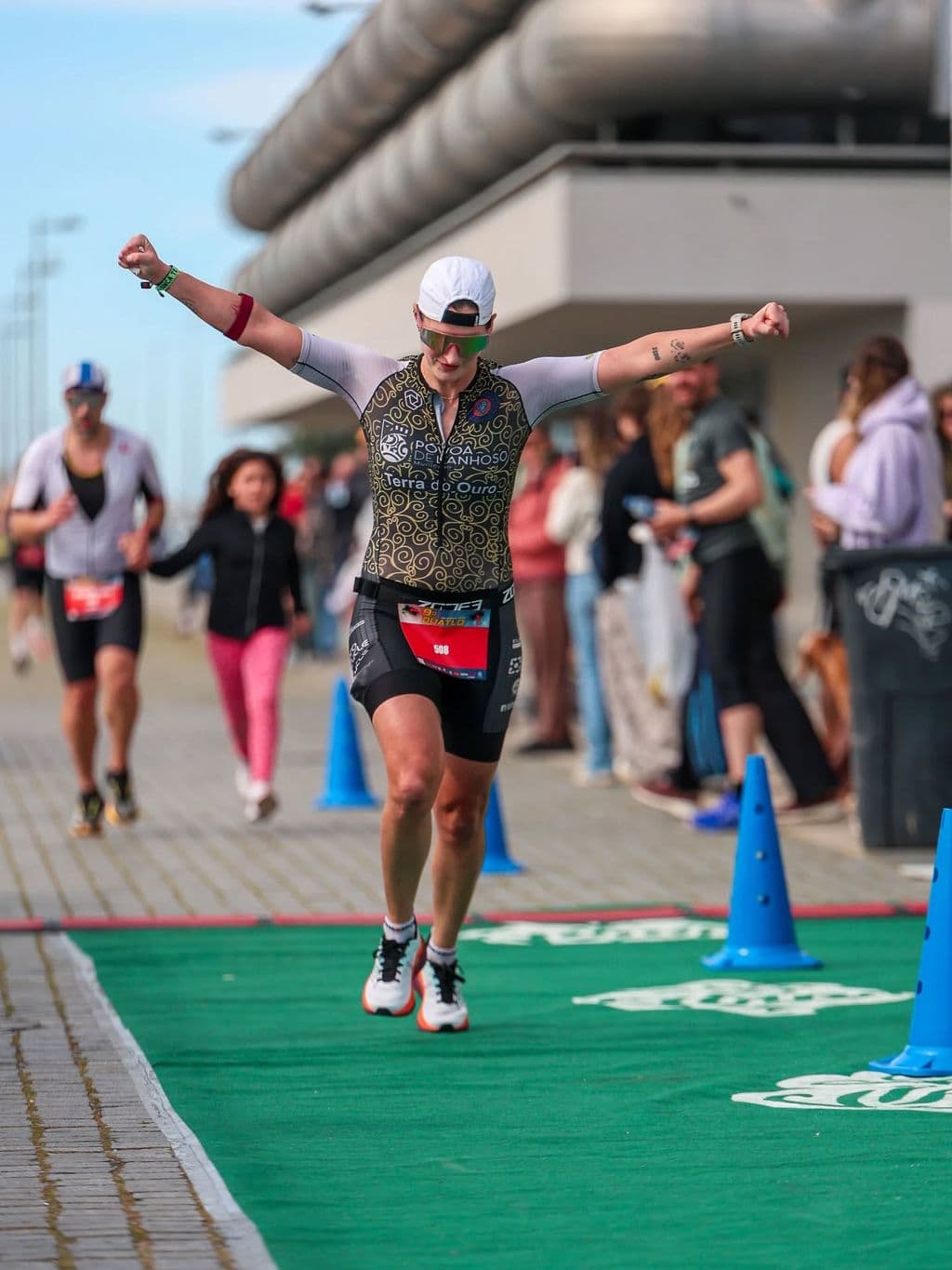 Atleta com o dorsal 508