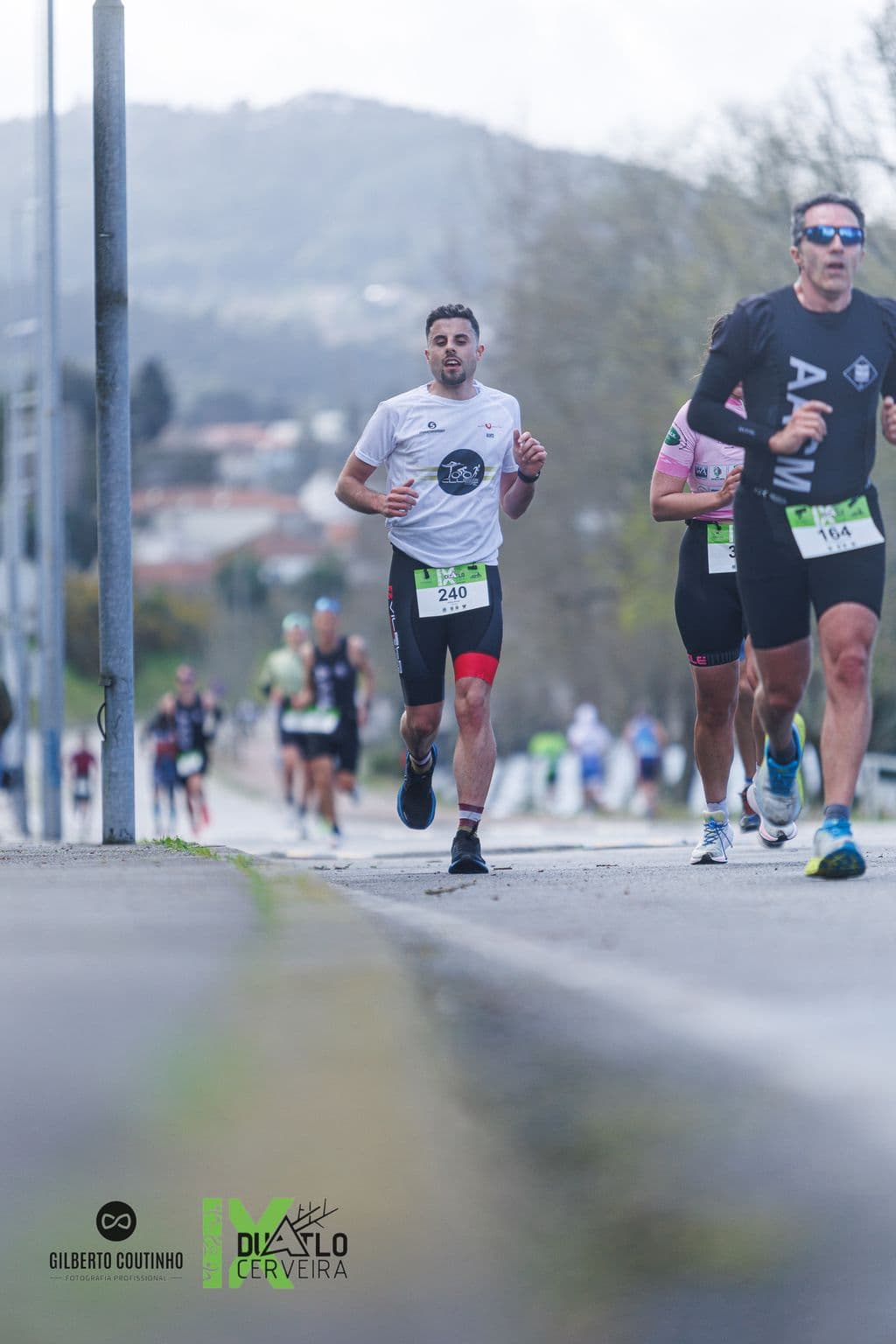 Atleta com o dorsal 164