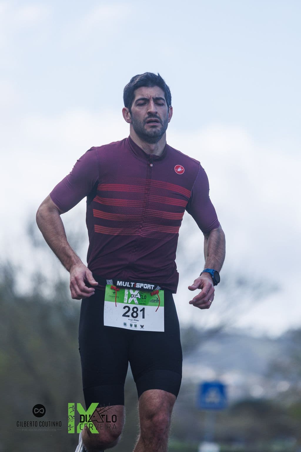 Atleta com o dorsal 281