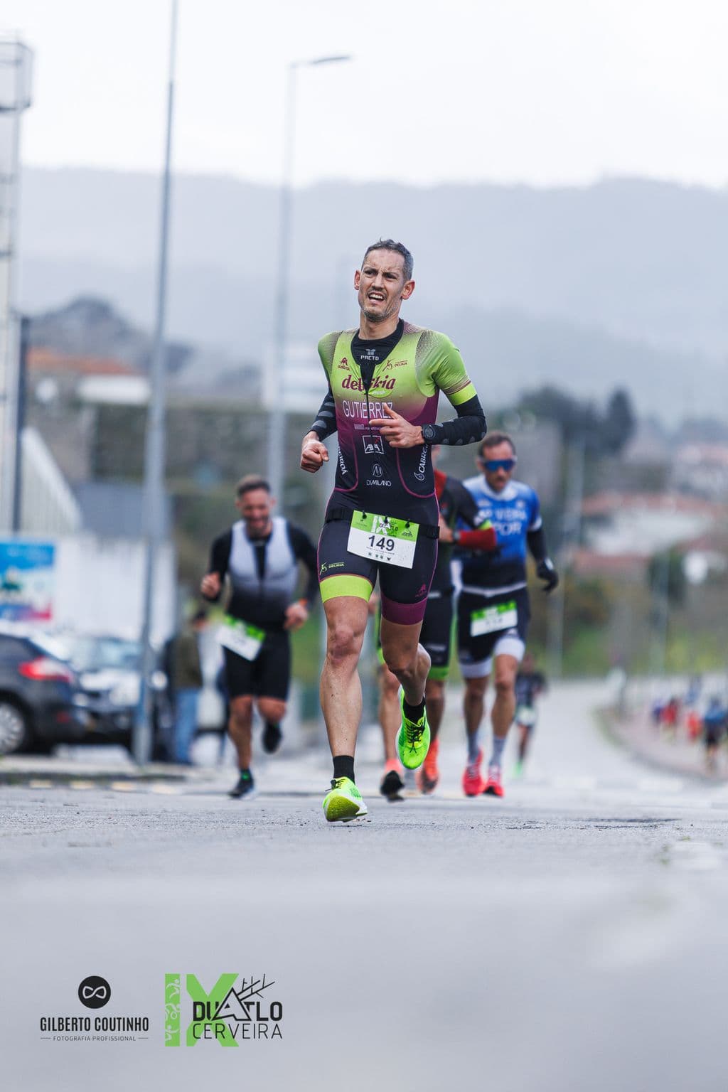 Atleta com o dorsal 149